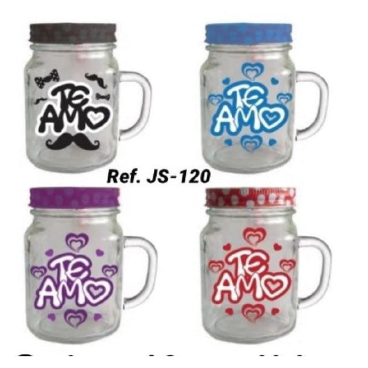 JARRO VIDRIO PITILLO ZULUAGA GRD ESTAMPADO REF JS-120 JZ-212