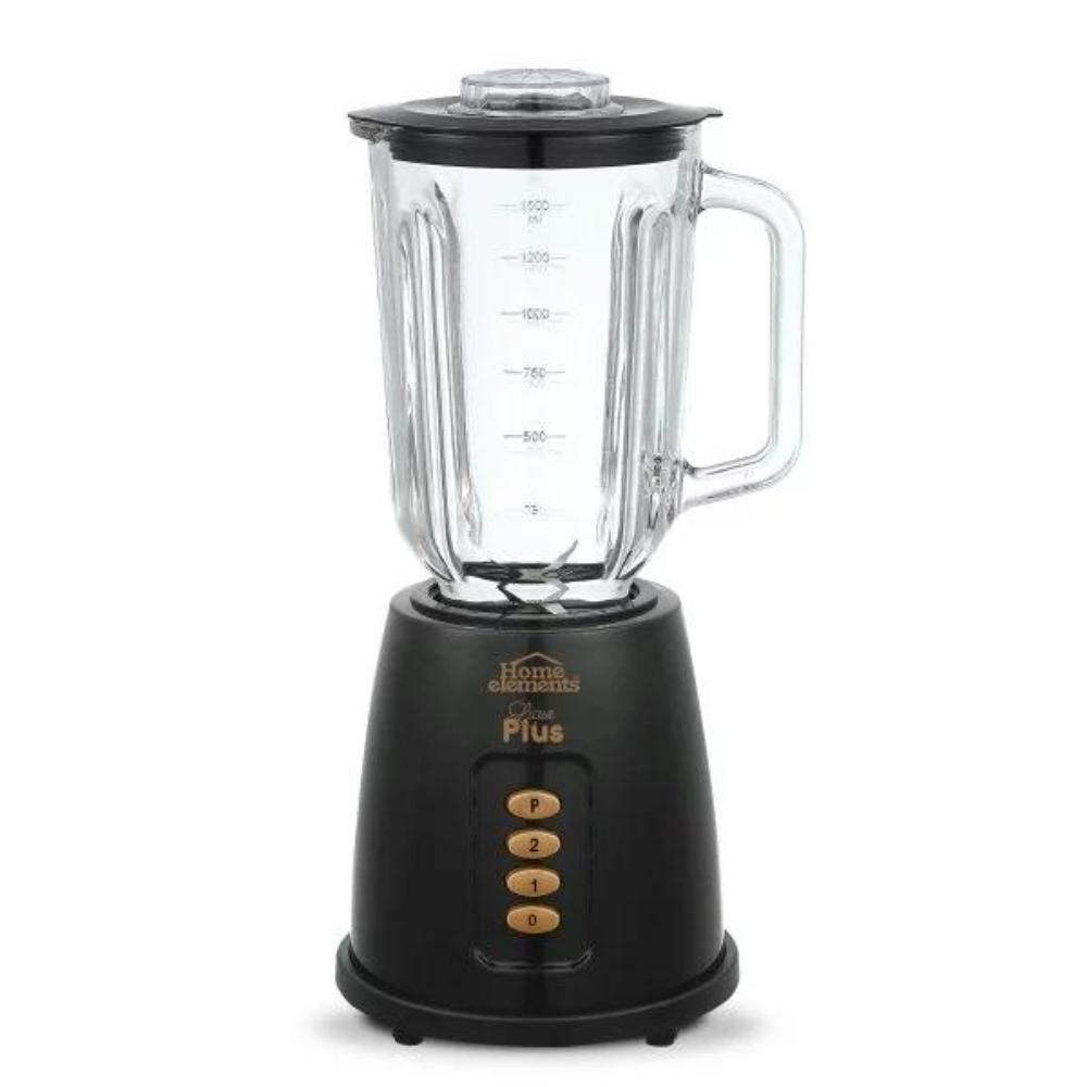LICUADORA HOME ELEMENTS LICUA PLUS VASO VIDRIO REF HE-4819NC