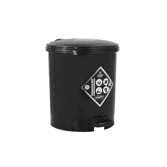 PAPELERA LUXURY PEDAL 7 LT NEGRA