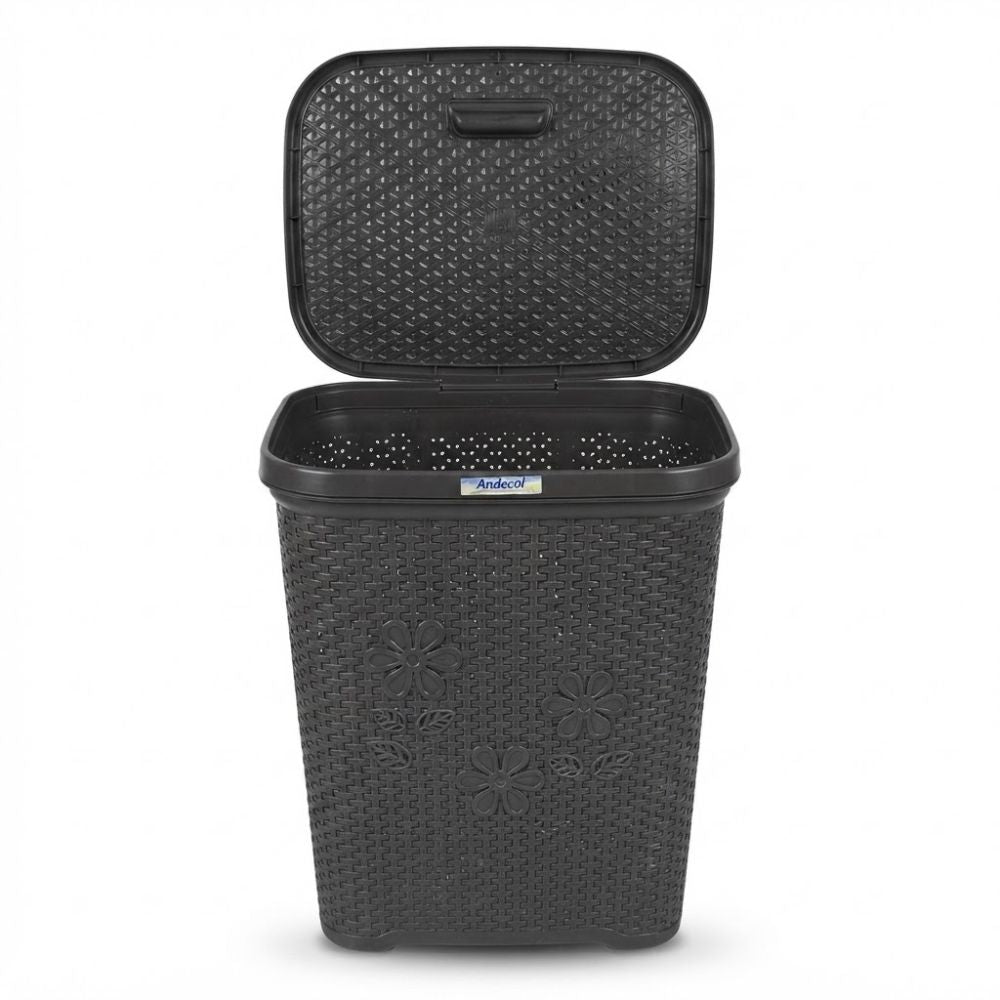 CESTA ROPA RECTANGULAR RATTAN ANDECOL (EMP20)
