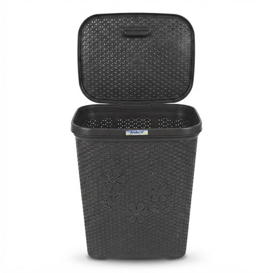 CESTA ROPA RECTANGULAR RATTAN ANDECOL (EMP20)