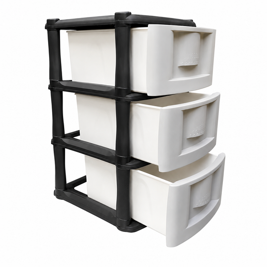 MUEBLE RIMO ORGANIZADOR X3 NEGRO / GRIS PRIMAVERA REF 15359