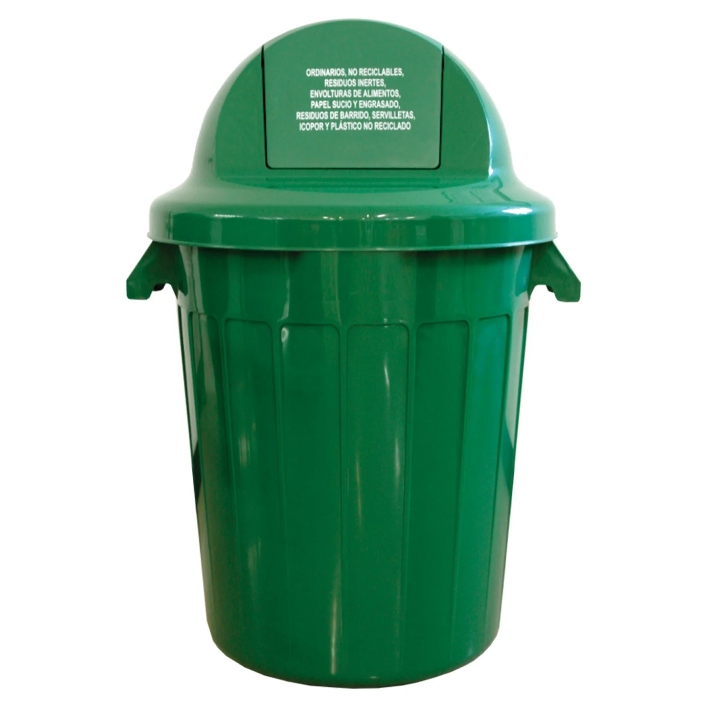 CONTENEDOR COLPLAST CUPULA 120LT VERDE OSCURO