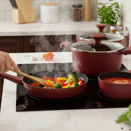 BATERIA 7 PZAS ALUMINIO FUNDIDO RF KW BERRIES