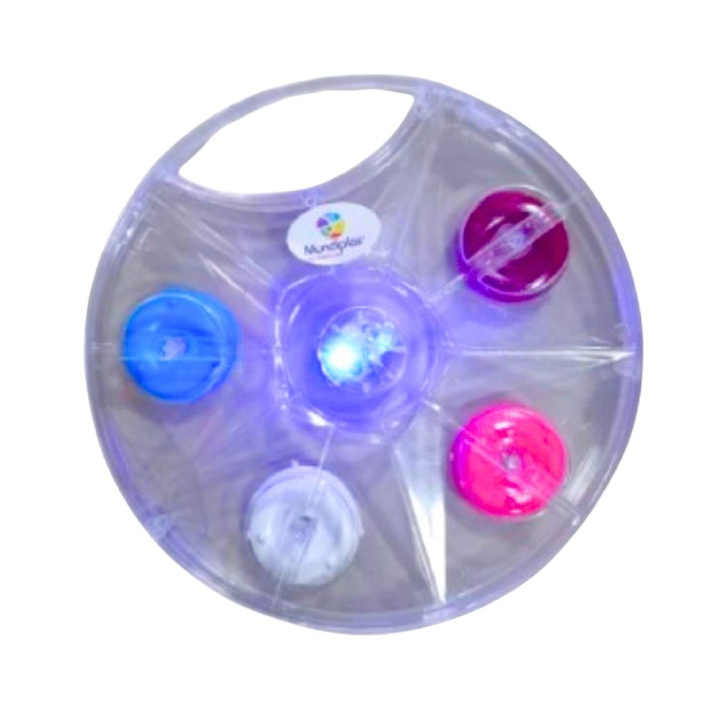 PANDERETA MUNDIPLAS CON LUCES 4169