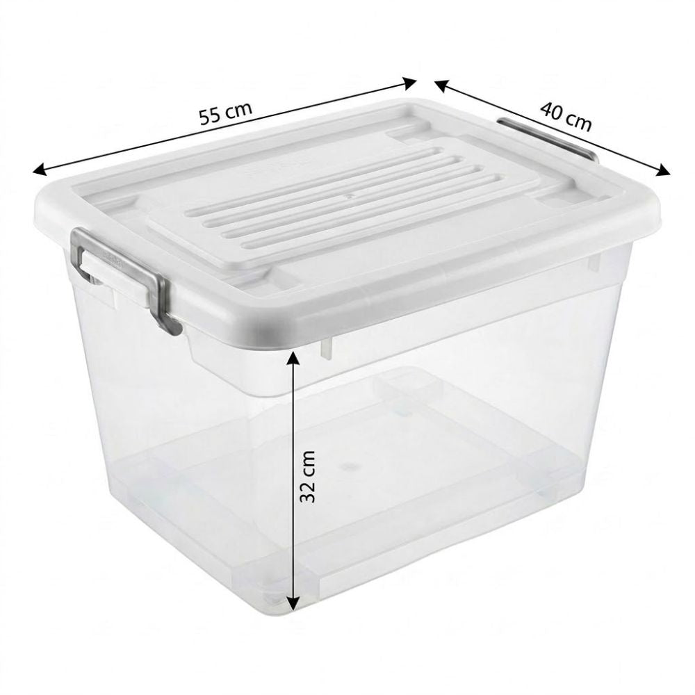 CAJA PLASTIRED MEGAUTIL CON RUEDAS 40 LTS 1693