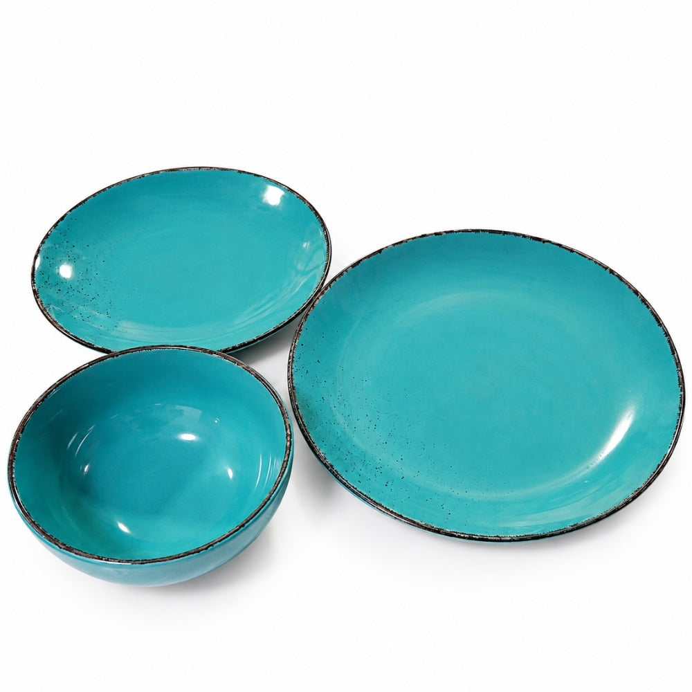 VAJILLA CERAMICA 12 PZS TAZA TORTERO Y PANDO RF AH011 PIKA