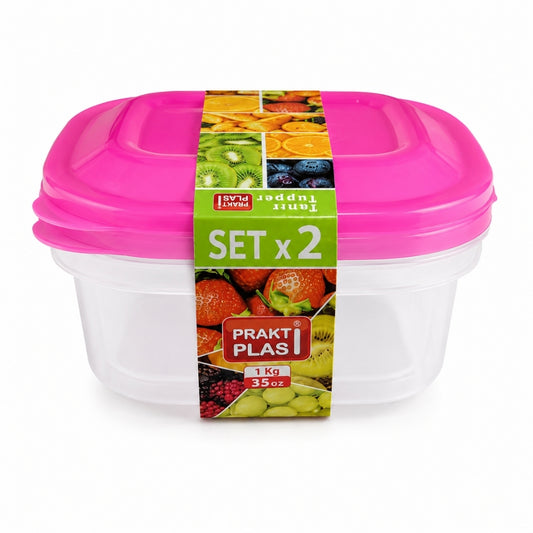 SETTAPER PRAKTIPLAS CUADRADO 1 KILO  X 2