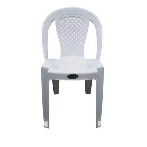 SILLA   ANDECOL  S/BRAZOS EPIKA   BLANCA   (EMP 25)