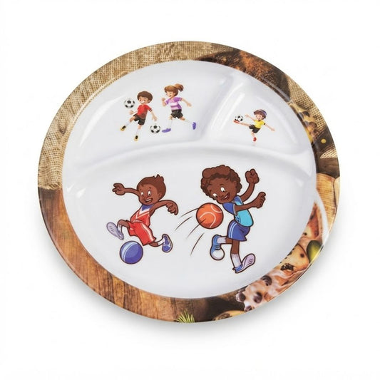 PLATO MEL/COROLA INFANTIL 3 DIVICIONES PLANO P1056 DEC