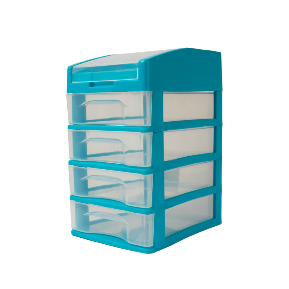 MINI CAJONERO X4 MUNDIPLAS C/TAPA  REF 4405 (X24)