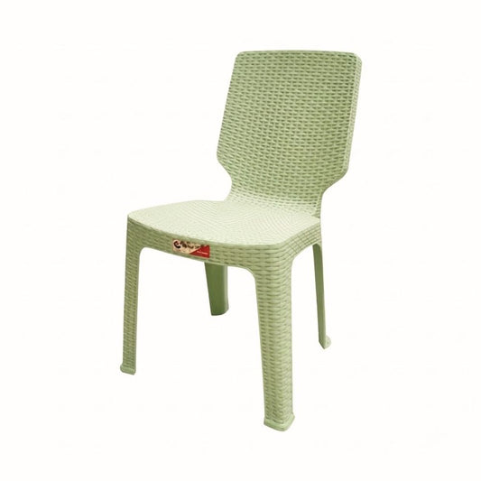 SILLA COLPLAST VICTORIA RATTAN S/BRAZOS PISTACHO