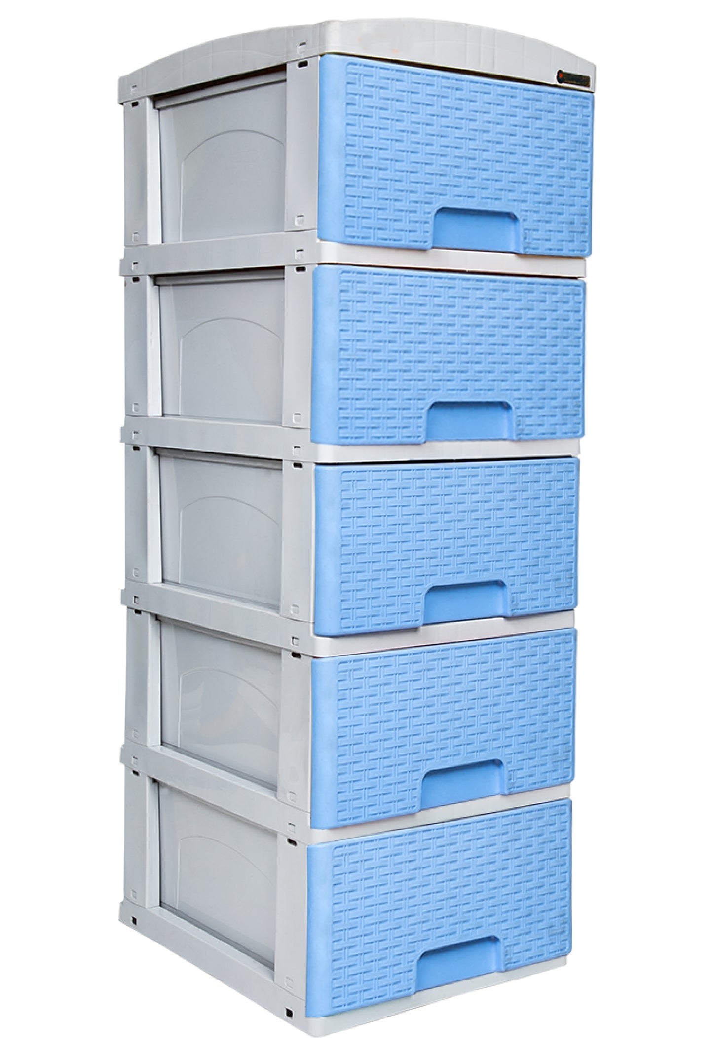 PRACTIMUEBLE COLPLAST PQN X5  RATTAN AZUL CE-GHX1 1340