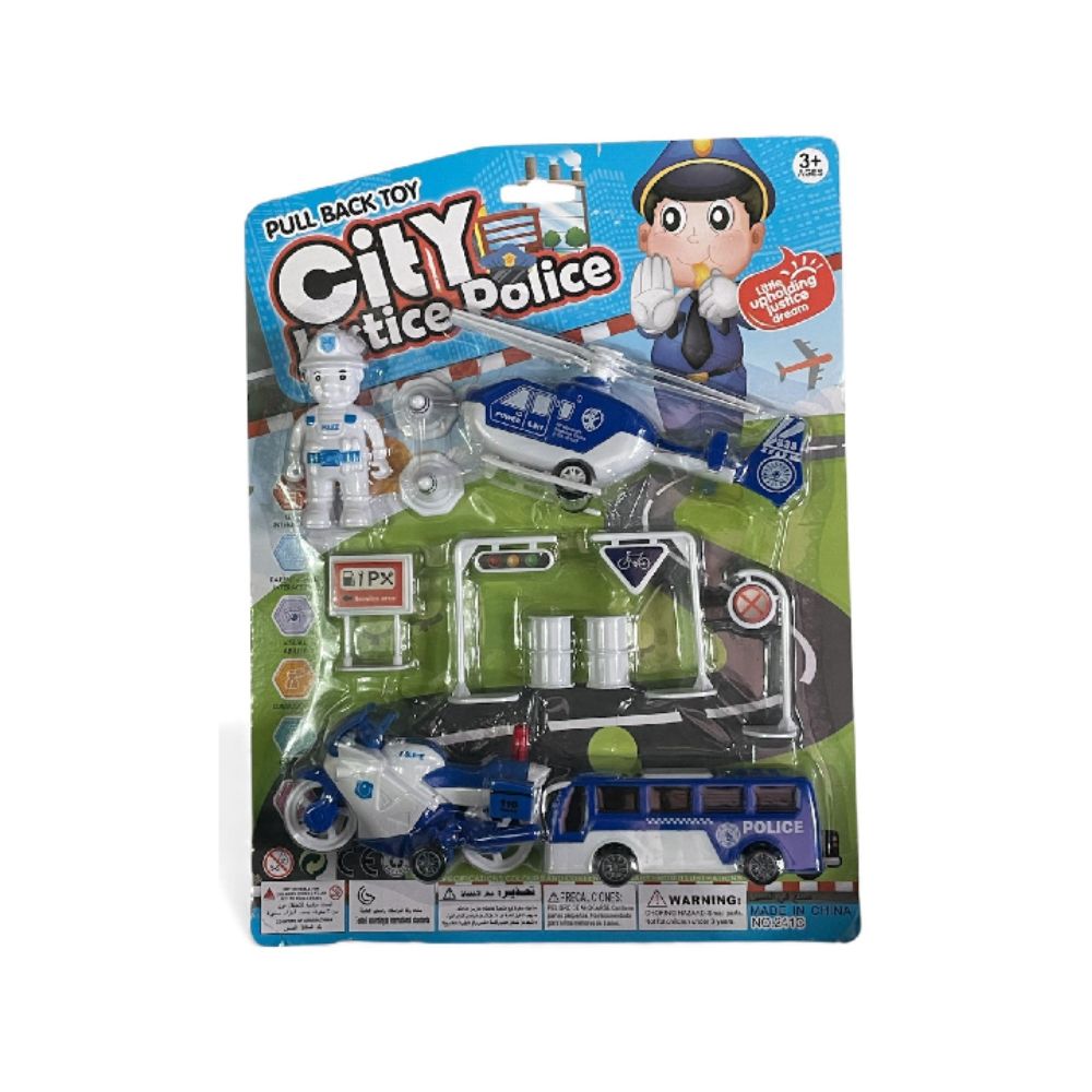 SET EN BRISTER POLICIA SURTIDO  MAJU 241-A-B-C-D