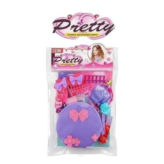 ACCESORIOS DE BELLEZA PEINE Y BOLSO EN BOLSA MAJU 1388-AK10