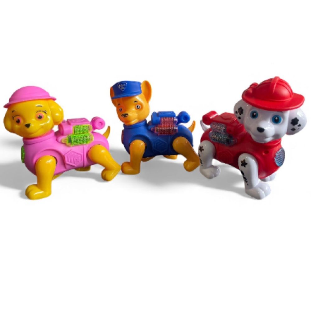 PERRO C/ LUZ Y SONIDO  EN BOLSA MAJU 588-50-51-38