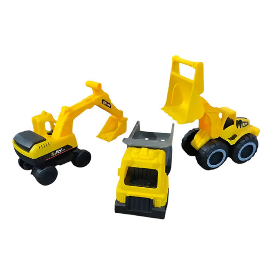 SET DE 3 CARROS  CONTRUCCION EN BOLSA MAJU 189174