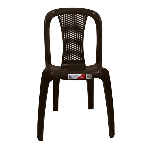 SILLA COLPLAST CRYSTAL SIN BRAZOS 1042 WENGUE