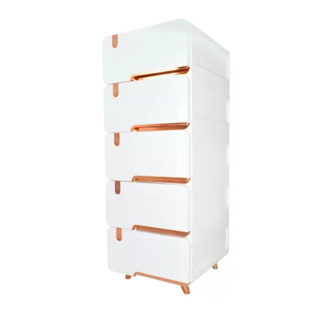 MUEBLE DE LUJO  LUXURY 5  NIVELES  BEIGE