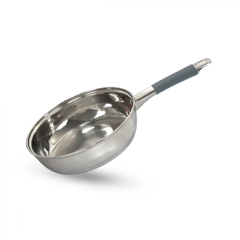 SARTEN ACERO INOX # 24 TAPA VIDRIO HOME ELEMENTS